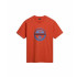 T-shirt Napapijri S-Bollo Ss 1 Orange Homme