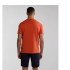 T-shirt Napapijri S-Bollo Ss 1 Orange Homme