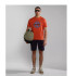 T-shirt Napapijri S-Bollo Ss 1 Orange Homme