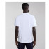 T-shirt Napapijri S-Aylmer White 002 Homme