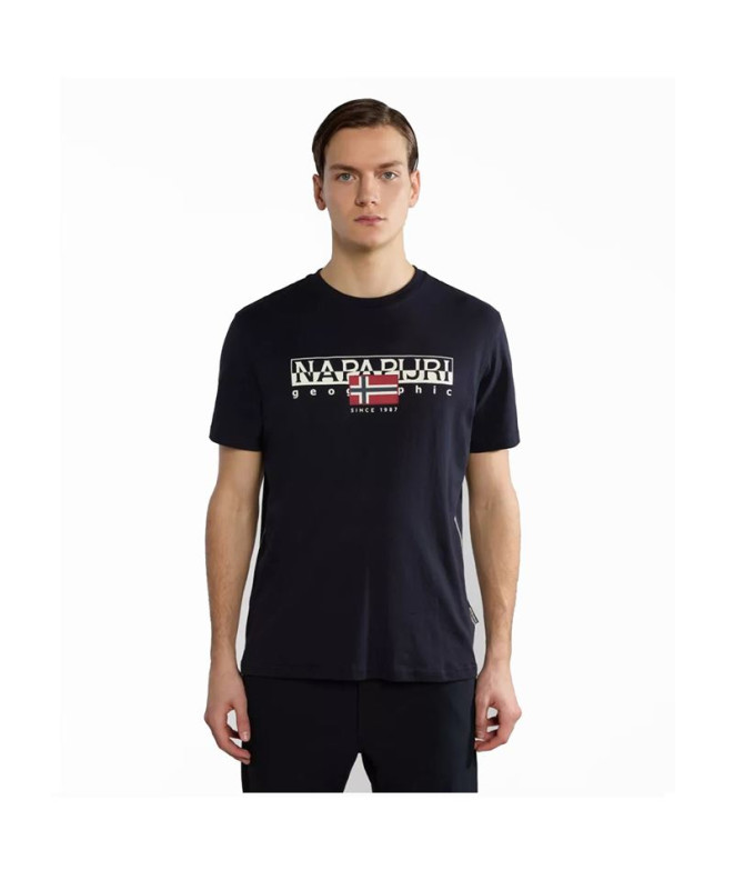 T-shirt Napapijri S-Aylmer Noir 041 Homme
