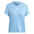 T-shirt adidas Essentials Training-Essentials 3Bands Femme Bleu