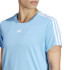T-shirt adidas Essentials Training-Essentials 3Bands Femme Bleu