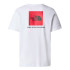 T-shirt à partir de Montagne The North Face Redbox Homme White