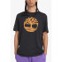 T-shirt Timberland Logo de l'arbre de la rivière Kennebec Noir Homme