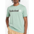 T-shirt Timberland Logo linéaire de la rivière Kennebec Vert Homme