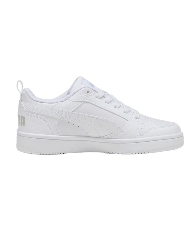 Chaussures Puma Rebound V6 Blanc Enfant