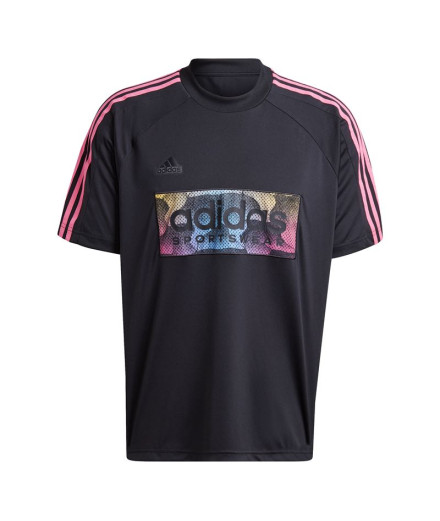 T-shirt adidas Tiro Aop Homme Noir