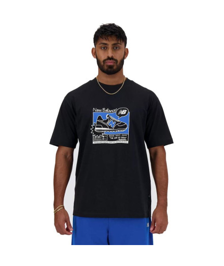 T-shirt New Balance Homme Sport Essentials Ad Black