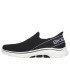 Chaussures Skechers Femme Go Walk 7 - Mia Slip-Ins Black / White