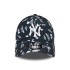 Casquette New Era Imprimé saisonnier 9FORTY New York MLB Navy Blue Femme