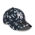 Casquette New Era Imprimé saisonnier 9FORTY New York MLB Navy Blue Femme