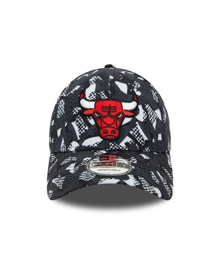 Casquette New Era Imprimé saisonnier 9FORTY Chicago Bulls...