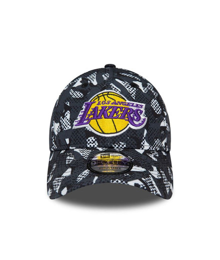 Casquette New Era Imprimé saisonnier 9FORTY LA Lakers NBA...