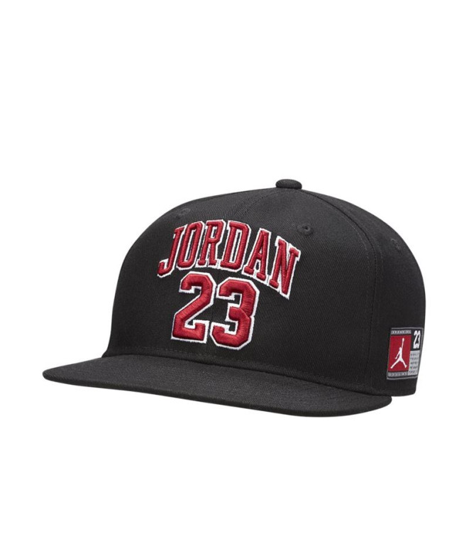 Casquette Enfant Jordan Jersey Flatbrim Noir