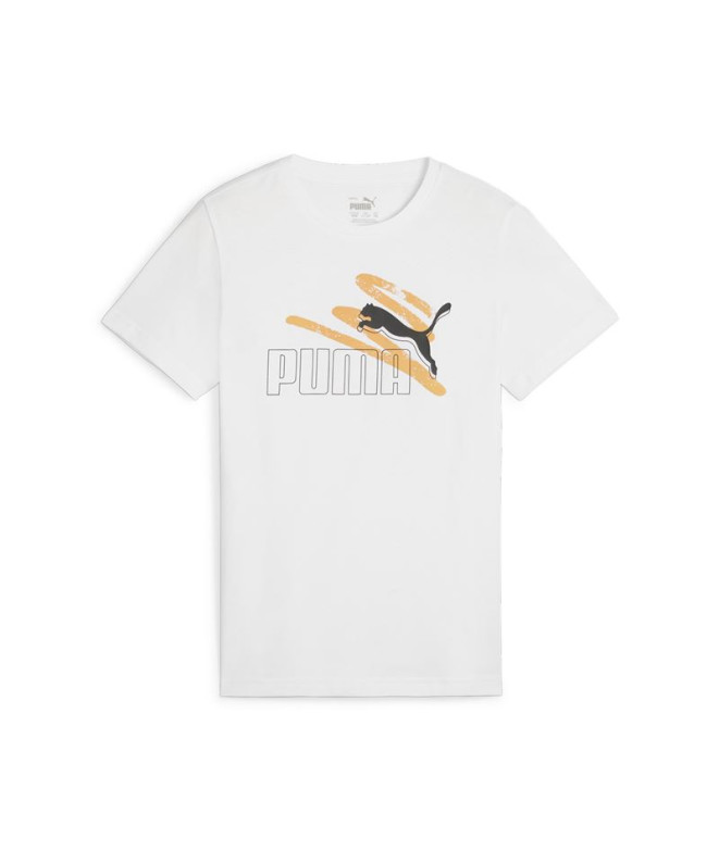 T-shirt Enfant Puma Essential+ AB Summer White