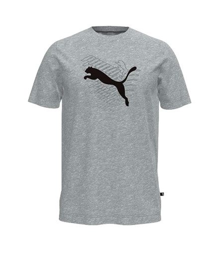 T-shirt Puma Graphics Cat Grey Homme