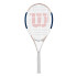 Raquette Tennis Wilson Enfant de Roland Garros Elite Comp Blanc/Marine