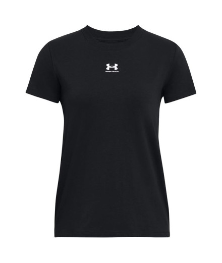 T-shirt Fitness Under Armour Femme de Campus Core Black