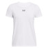 T-shirt Fitness Under Armour Femme de Campus Core White