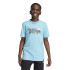 T-shirt adidas Camo Linear Enfant Bleu