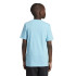 T-shirt adidas Camo Linear Enfant Bleu