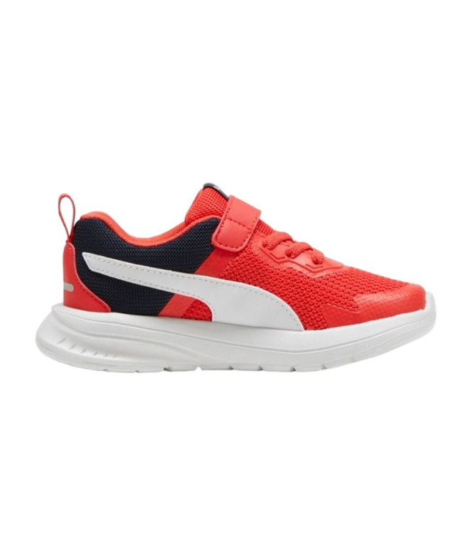 Chaussures Puma Evolve Run Mesh Red Enfant