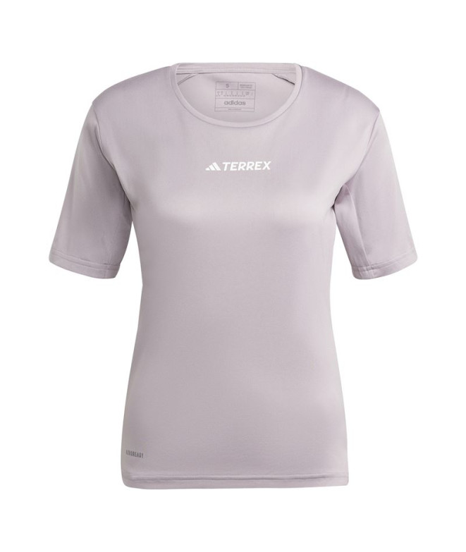 T-shirt randonnée adidas Terrex Multi Femme Lilas