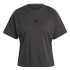 T-shirt adidas Femme Z.N.E. Noir