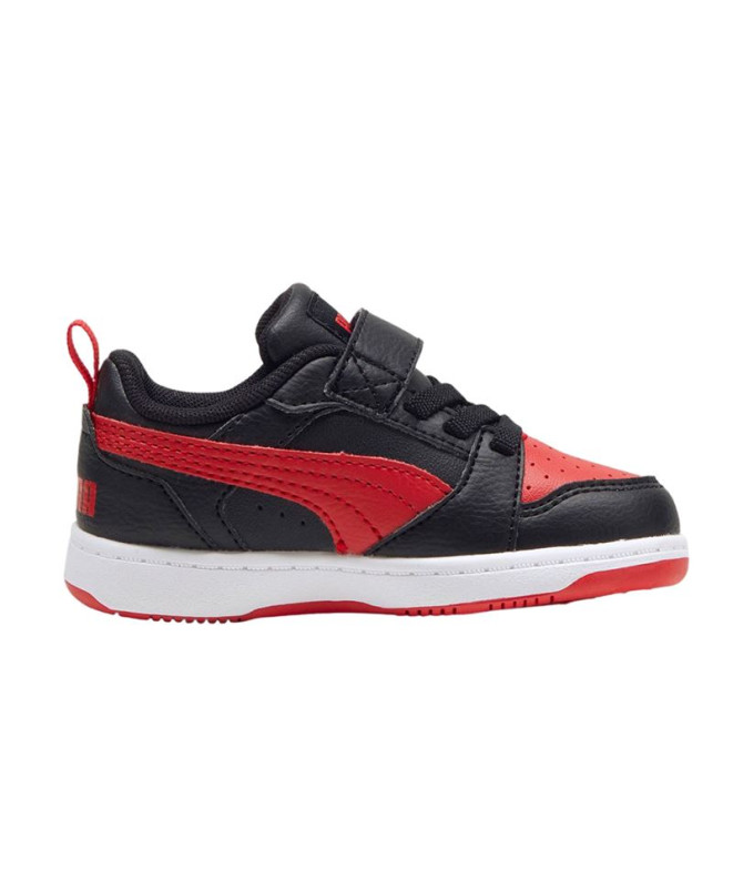 Chaussures Puma Rebound V6 Enfant Noir