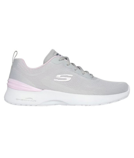 Chaussures Skechers Air Dynamight- Femme Gris Rose