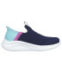 Chaussures Skechers Fille Ultra Flex 3.0 -Slip-Ins Fresh Time Turquoise Marine