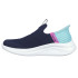 Chaussures Skechers Fille Ultra Flex 3.0 -Slip-Ins Fresh Time Turquoise Marine