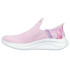 Chaussures Skechers Fille Ultra Flex 3.0 - Slip-InsColory Wild Pink