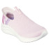 Chaussures Skechers Fille Ultra Flex 3.0 - Slip-InsColory Wild Pink