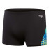Maillot de bain from Natation Speedo Aquashort Allover Digi V-Cut Homme Black/Cobalt