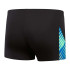 Maillot de bain from Natation Speedo Aquashort Allover Digi V-Cut Homme Black/Cobalt