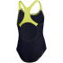 Maillot de bain de Natation Speedo Medley Logo Medalist Fille Navy/Lemon