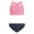 Bikini de Natation adidas Big Bars Bikini Fille Rosa