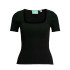 T-shirt Jack & Jones Jxsky Ss Knit Noir