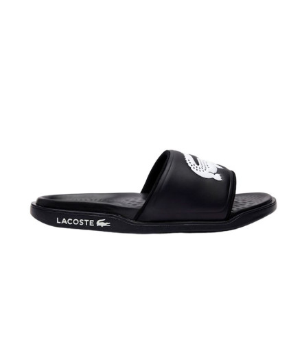 Tongs Lacoste Slides et sandales Homme Noir