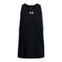T-shirt Basket-ball Under Armour Homme de BASELINE COTTON TANK Noir