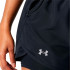 Pantalon Running Under Armour Femme from Fly By Short 2-en-1 Noir