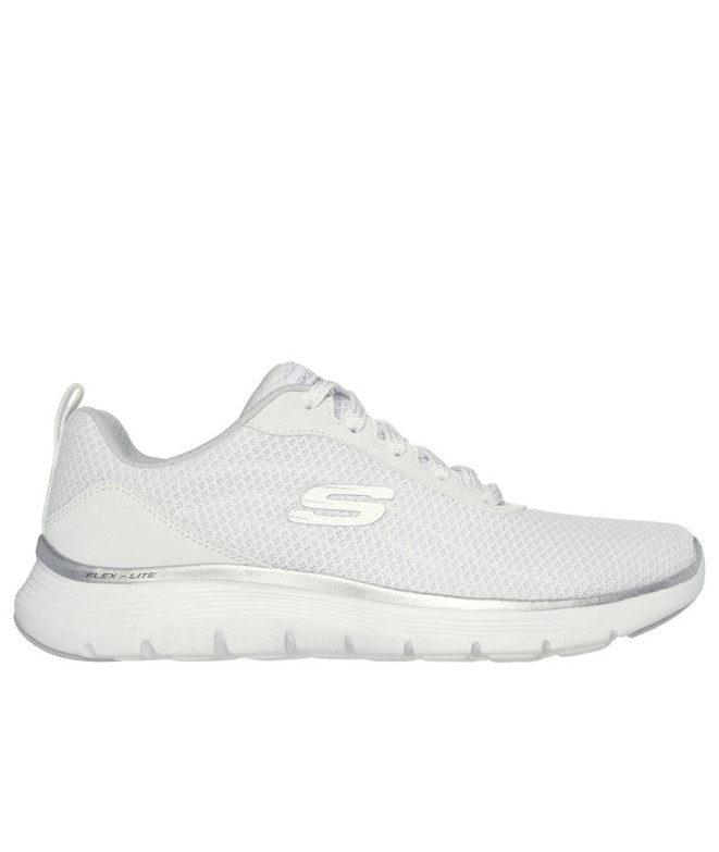 Chaussures Skechers Flex Appeal 5.0 Femme Blanc
