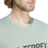 T-shirt randonnée adidas Multi Terrex Log Tech Homme Green