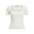 T-shirt Jack & Jones Jxsky Ss Knit Cloud Dancer