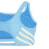 Bikini de Natation adidas 3 Bands Fille Blue