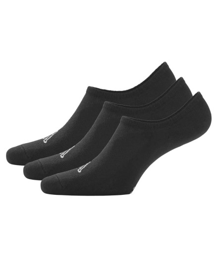 Pack chaussettes Kappa de 3 Logo No Show Noir