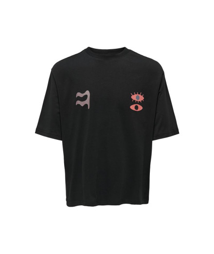 T-shirt Only & Sons Onslenny Ovz Element Noir Homme