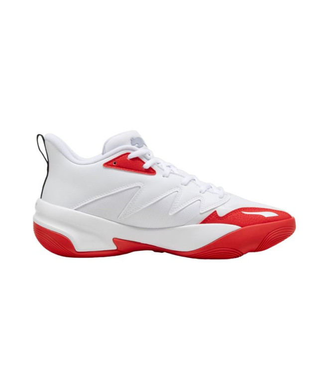 Chaussures basket-ball de Puma Genetics White